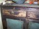 Antique Jelly Cabinet Painted Black Shabby Primitive Storage Jam Pie Safe Tin 1800-1899 photo 2