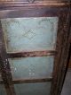 Antique Jelly Cabinet Painted Black Shabby Primitive Storage Jam Pie Safe Tin 1800-1899 photo 3