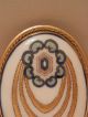 Atlan Club Old Antique Arts And Crafts Fine Art Costume Porcelain Jewelry Pin Arts & Crafts Movement photo 2