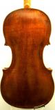 Excellent Antique Violin - Christ.  Gottfried Hamm C.  1790 W/bill Of Sale From 1937 String photo 2