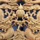 Private Collection Chinese Wood Dragon Plate Wall Sculptures ^ F&s Plates photo 1