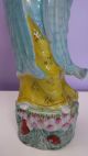 Chinese Porcelain Famille Rose Figure Kwan - Yin 34cm Height Marked Other photo 10