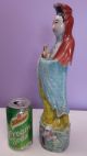 Chinese Porcelain Famille Rose Figure Kwan - Yin 34cm Height Marked Other photo 1