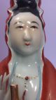 Chinese Porcelain Famille Rose Figure Kwan - Yin 34cm Height Marked Other photo 7
