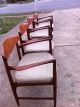 Danish Modernteak Dining Chairs By Moller Post-1950 photo 8