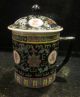 Vintage Zhongguo Jingdezhen Lidded Cup With Handle Oriental Design China Teapots photo 4