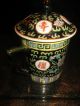 Vintage Zhongguo Jingdezhen Lidded Cup With Handle Oriental Design China Teapots photo 6