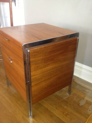 Stow Davis Short Credenza,  End Table With Storage photo