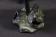 Spectacular Art Nouveau Bronze Spill Vase With Gilt Interior Rigual Style Metalware photo 9