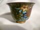 Rare Japanese Blue Satsuma Cup/saucer W/flag 1908 Great White Fleet From Emperor Other photo 8