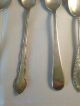 Of 5 Silverplate Silver Spoons Dessert Soup Reed Barton Oneida Wm Sterling Flatware & Silverware photo 3