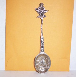 Anitque Coin Silver Spoon Antique Swedish Silver Fishing Spoon Keep Or Scrap photo