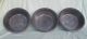 Of 3 Old Round Bread Pans Primitives photo 1