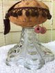 Antique Base Primitive Make - Do Pin Cushion 1880 - 1900 Lamp Base Primitives photo 10