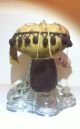 Antique Base Primitive Make - Do Pin Cushion 1880 - 1900 Lamp Base Primitives photo 1