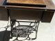 Antique Davis Vertical Feed Treadle Sewing Machine On Cast Iron Base W/cabinet 1900-1950 photo 10