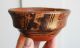 Pre - Columbian Nicoya - Guanacaste Galo Polychrome Pottery Bowl 5 1/4 