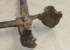 Ottoman Turkish Primitive Hand Forged Iron Round Ball Bullet Mold Primitives photo 3