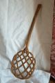 Antique French Hand Woven Carpet Beater Primitives photo 4