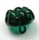 Antique Charmstring Glass Button Green Candy Mold W/ Swirl Back Buttons photo 1