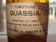 Amber Early 1900s Valentine H.  Smith Quassia Labeled Medicine Bottle Bottles & Jars photo 1