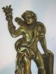 Antique 1700s Medical Doctors Brass Advertising Door Plaque High Relief Rare Metalware photo 1