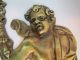 Antique 1700s Medical Doctors Brass Advertising Door Plaque High Relief Rare Metalware photo 4