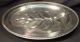 Vintage F.  B Rogers Silver Co Silverplate Oval Serving Tray 16 