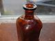 Schlotterbeck & Foss Portland Me Labeled Embossed Medicine Bottle Amber 1920s Bottles & Jars photo 2