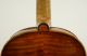 Antique 19th Century Violin,  Grafted Scroll,  Double Pinned, String photo 5