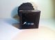 Antique Black Flint Glass Base Make - Do Pin Cushion W/ Needlework Lace Primitives photo 2