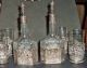 Rare Antique 1886 - 1928 Eg Webster & Son Silverplate And Glass Liquor Set Mixed Lots photo 2