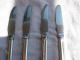 1847 Rodgers Bros.  Silverware.  Four (4) Knives From Eternally Yours. Flatware & Silverware photo 7