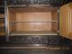 Antique,  Hand Carved Buffet,  1800 ' S Early 1900 ' S,  Germany,  Solid Oak 1800-1899 photo 5