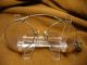 Ornate - 1800 ' S Pince Nez Glasses W/dbl Convex Lens Provenance Of 