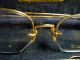 Early 1900 ' S B&l 110/12k Gold Filled Eyeglasses W/orig Art Deco Case & Foil Labe Optical photo 3