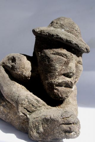 Dutch Stone,  Sculpture,  Bali,  Indonesia photo