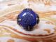 Big Antique Islamic Engraved Ethnic Middle Eastern Jewelry Ring Lapis Lazuli Gem Islamic photo 4
