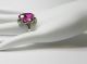 Fine Old Sterling 925 Mexico Prong Set Ruby Crystal/stone/glass Ring Sz 7 3/4 Other photo 2