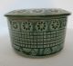 Antique Chinese Or Japanese Ceramic Pottery Covered Dish Box Exquisite Glaze Boxes photo 5