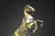 Chinese Copper Gilt Statue - - - Horse Standing On The Ball Nr Other photo 4