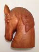 Antique Horse Sculpture,  Wwii Era North African Wood Carving Sculptures & Statues photo 9