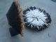 White,  Black,  Brown & Tan Feather / African / Headdress / Juju Hat Other photo 3
