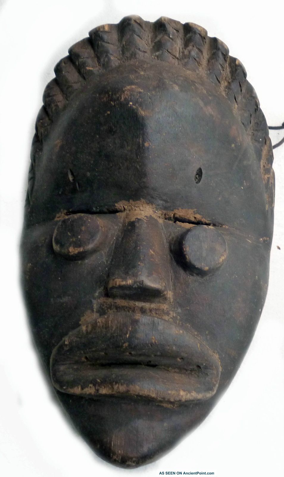 Dan African Very Fine Bassa Artifact Danced Wood Face Mask Ancestral Ethnix Other photo