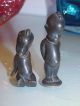 Two Cute Hagenauer African Children With Necklaces Signed Art Deco photo 6