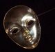 Pure Gold 2.  51gr.  Crying Mask Brooch - Metal Detecting Find.  Victorian?no Idea? British photo 2