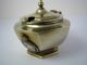 British Silver Plated Mustard Pot From T.  S.  S.  Caledonia Ship Endland Ca1900s Rare Other photo 2