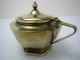British Silver Plated Mustard Pot From T.  S.  S.  Caledonia Ship Endland Ca1900s Rare Other photo 3