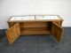 Low Stone - Top Tv Stand / Cabinet / Buffet/ Console 3570a Post-1950 photo 2
