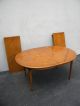 Mid - Century Dining Table With 6 Chairs & 2 Leaves By Tomlinson 3328 Post-1950 photo 4